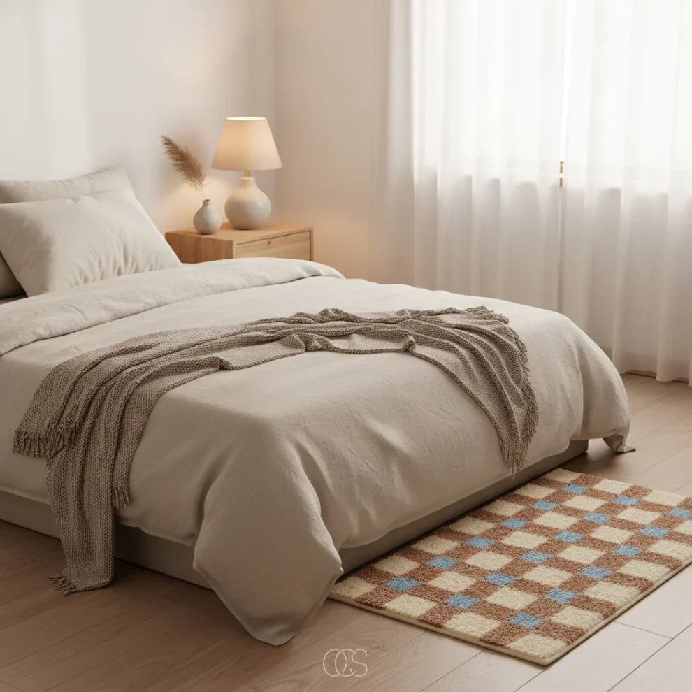 Geometric Plush Area Rug