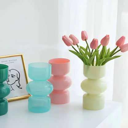 Modern Glass Bubble Vase for Home Décor