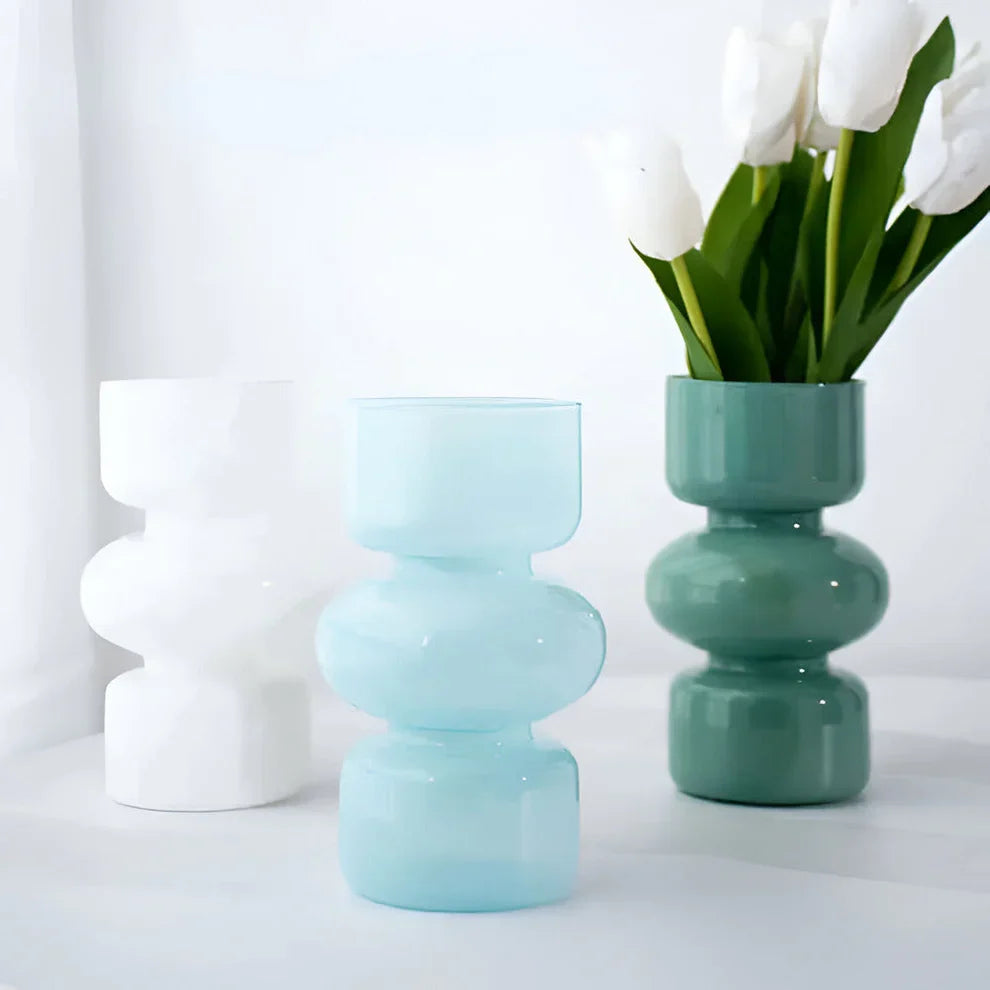 Modern Glass Bubble Vase for Home Décor