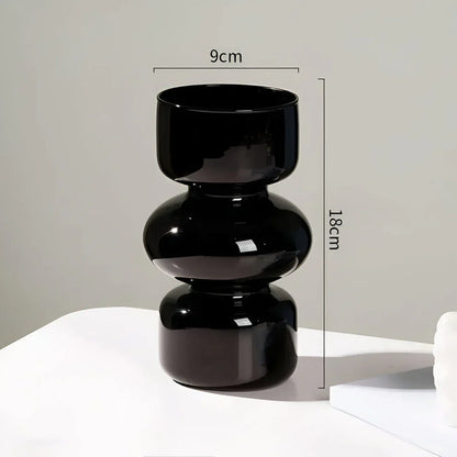 Modern Glass Bubble Vase for Home Décor