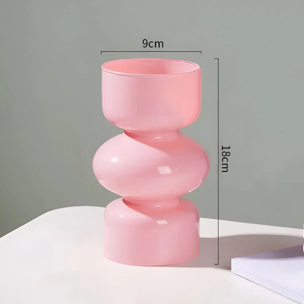 Modern Glass Bubble Vase for Home Décor