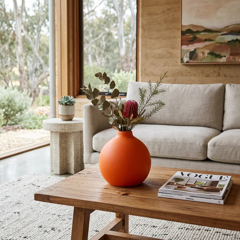 Modern Matte Ceramic Vase for Home Décor