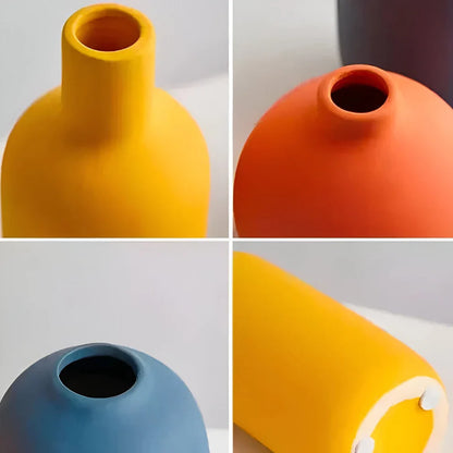 Modern Matte Ceramic Vase for Home Décor