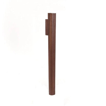 Minimalist Slim Wooden Wall Mounted Vase