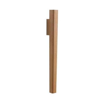 Minimalist Slim Wooden Wall Mounted Vase